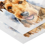 Airedale Terrier 12x12 Poster