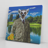 Alex Lemur Golf Canvas
