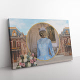 Meredith Cat Versailles France Rectangle Canvas