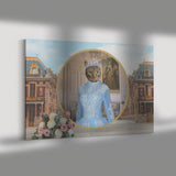 Meredith Cat Versailles France Rectangle Canvas