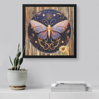Sweet Butterfly Framed Canvas - The Green Gypsie