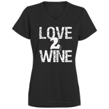 Love 2 Wine V Neck