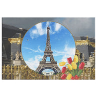 France Eiffel Tower Canvas