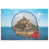 Mont Saint-Michel Rectangle Canvas