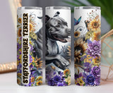 Staffordshire Terrier Dog 20oz Tumbler