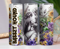 Basset Hound 20oz Tumbler