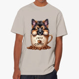 I Need Coffee German Shepherd T Shirt