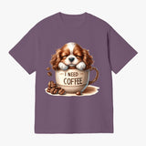 I Need Coffee Cocker Spaniel T Shirt