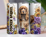 Cocker Spaniel Dog 20oz Tumbler