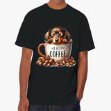 I Need Coffee Dachshund T Shirt