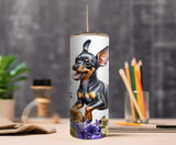 Miniature Pinscher 20oz Tumbler