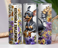 Miniature Pinscher 20oz Tumbler