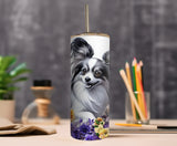 Papillon Dog 20oz Tumbler