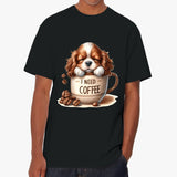 I Need Coffee Cocker Spaniel T Shirt