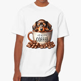 I Need Coffee Dachshund T Shirt