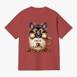 I Need Coffee German Shepherd T Shirt