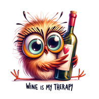 Wine Is My Therapy2 Card