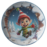 Christmas Elf Plate 1