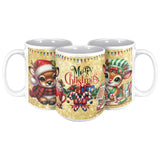 Christmas Reindeer 15oz Mug