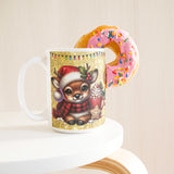 Christmas Reindeer 15oz Mug