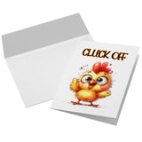 Cluck Off Birthday Card