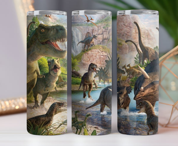 Dinosaurs 20oz Tumbler