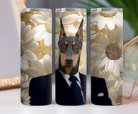 Duke Doberman Pinscher 20oz Tumbler