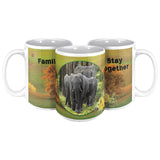 Elephant Family Mug