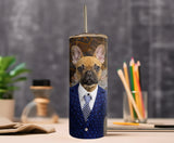 Finn French Bulldog 20oz Tumbler