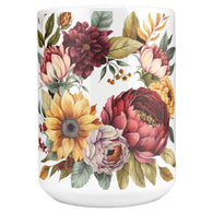 Floral  15oz Mug