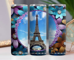 France Eiffel Tower  20oz Tumbler