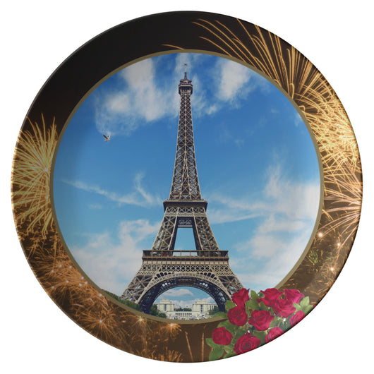 France Eiffel Tower Plate