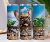 Neighbor French Bulldog 20oz Tumbler