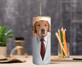 George Golden Retriever 20oz Tumbler