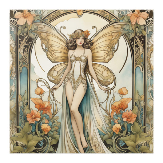 Golden Fairy 12x12  Poster
