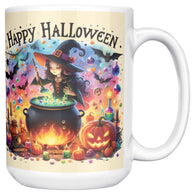 Halloween Cute Witch 15oz Mug