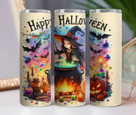 Halloween Cute Witch 20oz Tumbler