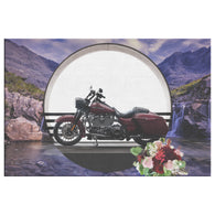 Harley Motorcycle Rectangle Canvas