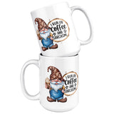 I Run On Coffee Gnome Mug