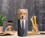 Johnny Golden Retriever 20oz Tumbler