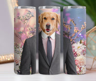 Johnny Golden Retriever 20oz Tumbler