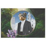 Kobe Yorkshire Terrier Rectangle Canvas