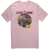 Love 2 Wine T Shirt