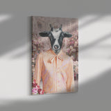 Maggie Goat Rectangle Canvas