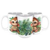 Adorable Monkey Mug