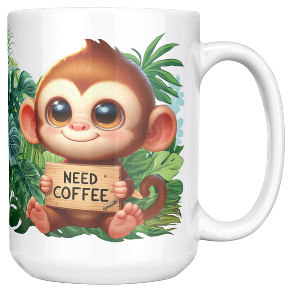 Adorable Monkey Mug