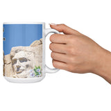 Mount Rushmore 15oz Mug