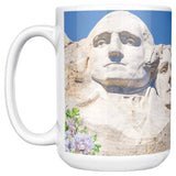 Mount Rushmore 15oz Mug