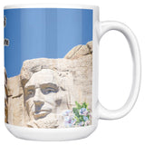 Mount Rushmore 15oz Mug