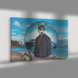 Niko Siberian Husky Rectangle Canvas